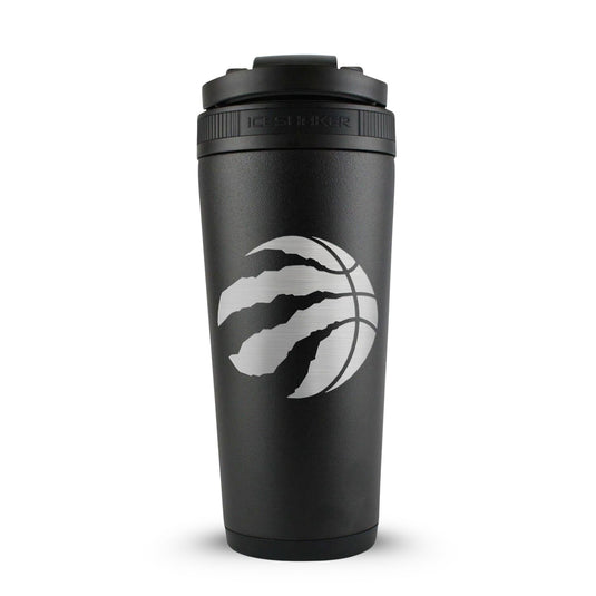 Ice Shaker - Officially Licensed Toronto Raptors 26oz Ice Shaker - Black