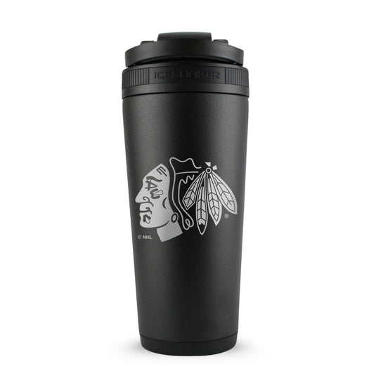 Ice Shaker - Officially Licensed Chicago Blackhawks 26oz Ice Shaker
