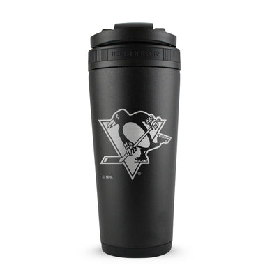 Ice Shaker - Officially Licensed Pittsburgh Penguins 26oz Ice Shaker - Black