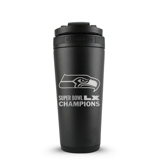Ice Shaker - Seattle Seahawks Super Bowl LX Champions 26oz Ice Shaker