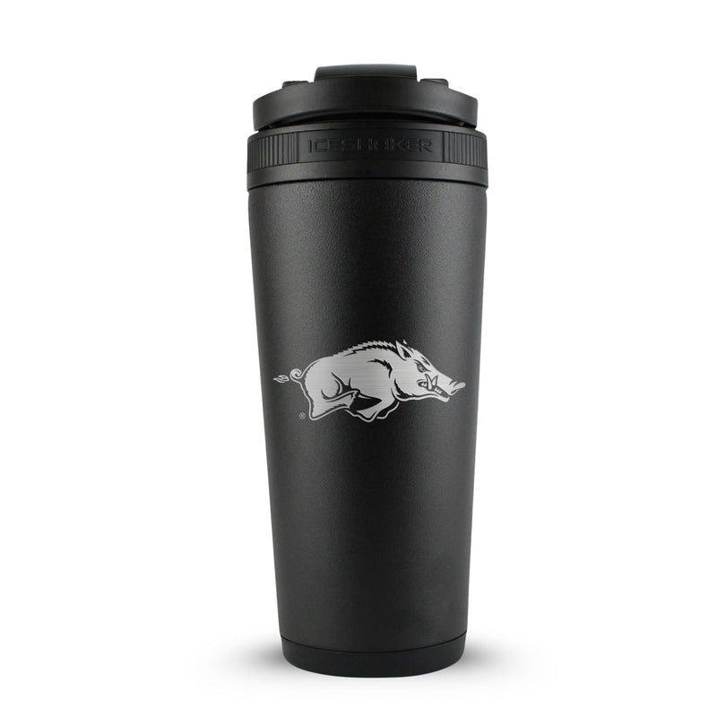 Load image into Gallery viewer, Ice Shaker - Officially Licensed University of Arkansas 26oz Ice Shaker
