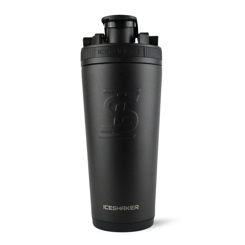 Load image into Gallery viewer, Ice Shaker - Officially Licensed Los Angeles Lakers 26oz Ice Shaker - Black
