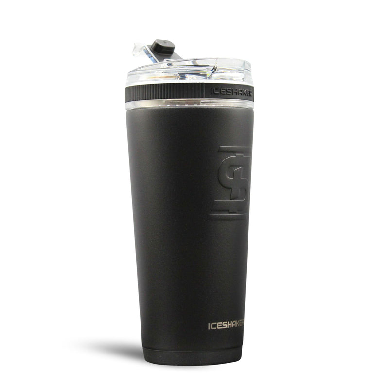 Load image into Gallery viewer, Ice Shaker - Officially Licensed Pittsburgh Pirates 26oz Flex Bottle - Black
