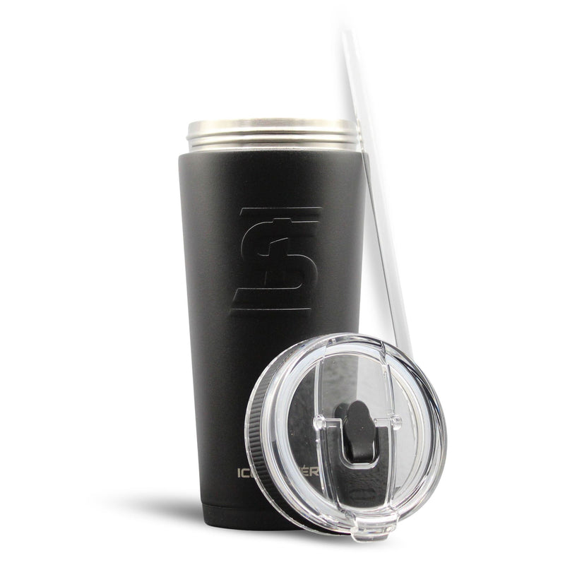 Load image into Gallery viewer, Ice Shaker - Officially Licensed Pittsburgh Steelers 26oz Flex Bottle - Black
