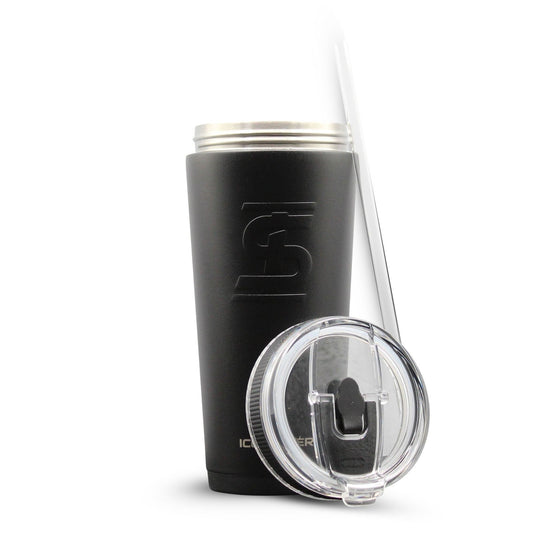 Ice Shaker - Officially Licensed Carolina Panthers 26oz Flex Bottle