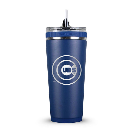 Ice Shaker - Officially Licensed Chicago Cubs 26oz Flex Bottle