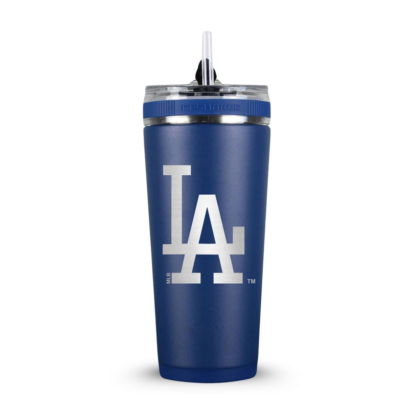 Load image into Gallery viewer, Ice Shaker - LA Dodgers Classic 26oz Flex Bottle
