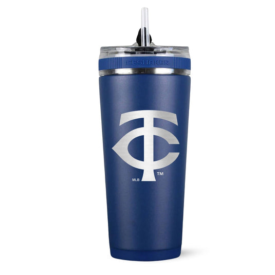 Ice Shaker - Officially Licensed Minnesota Twins 26oz Flex Bottle
