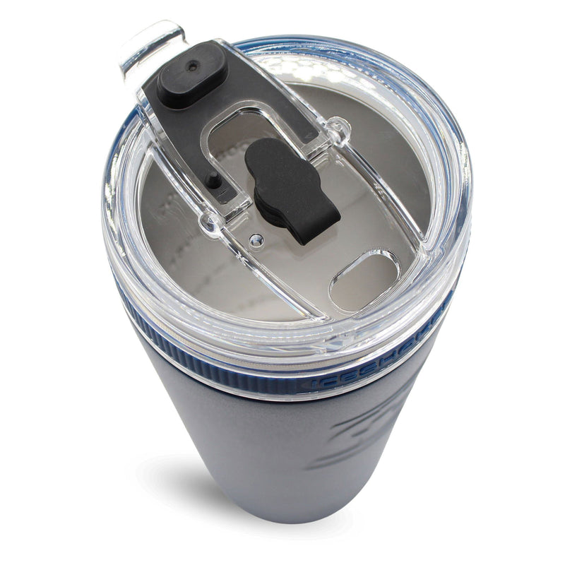 Load image into Gallery viewer, Ice Shaker - Officially Licensed Texas Rangers 26oz Flex Bottle - Navy
