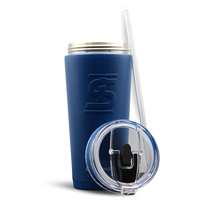 Load image into Gallery viewer, Ice Shaker - Officially Licensed Texas Rangers 26oz Flex Bottle - Navy

