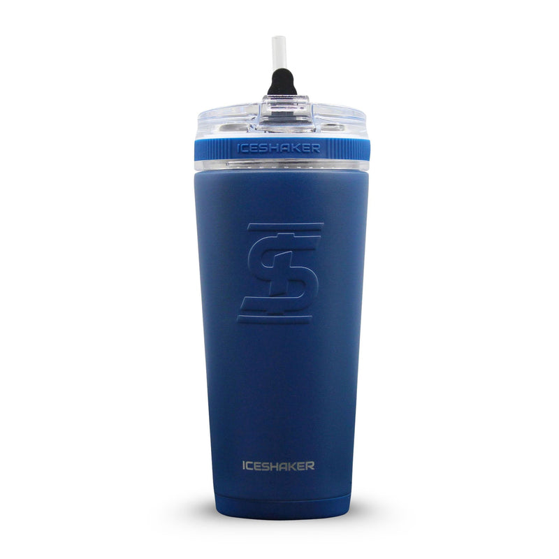 Load image into Gallery viewer, Ice Shaker - Officially Licensed Milwaukee Brewers 26oz Flex Bottle
