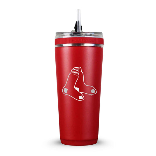 Ice Shaker - Officially Licensed Boston Red Sox 26oz Flex Bottle