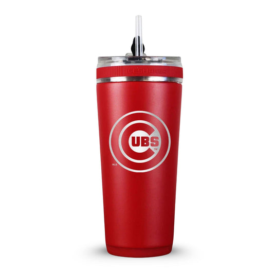 Ice Shaker - Officially Licensed Chicago Cubs 26oz Flex Bottle