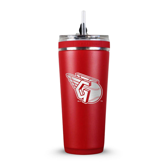 Ice Shaker - Officially Licensed Cleveland Guardians 26oz Flex Bottle