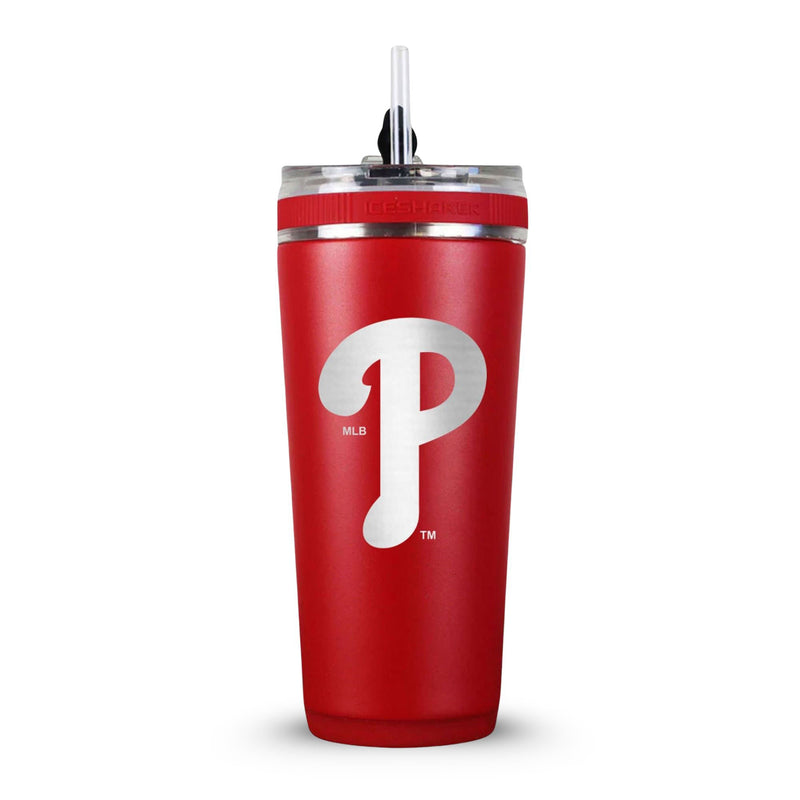 Load image into Gallery viewer, Ice Shaker - Officially Licensed Philadelphia Phillies 26oz Flex Bottle
