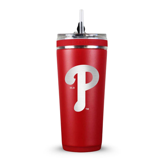 Ice Shaker - Officially Licensed Philadelphia Phillies 26oz Flex Bottle
