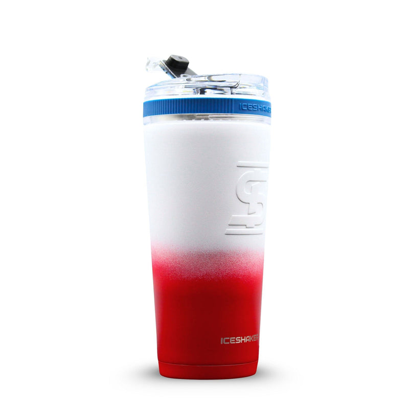 Load image into Gallery viewer, Ice Shaker - Officially Licensed Buffalo Bills 26oz Flex Bottle
