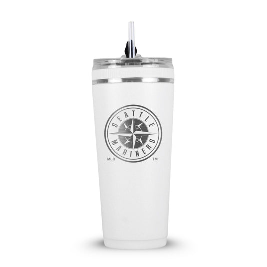 Ice Shaker - Officially Licensed Seattle Mariners 26oz Flex Bottle