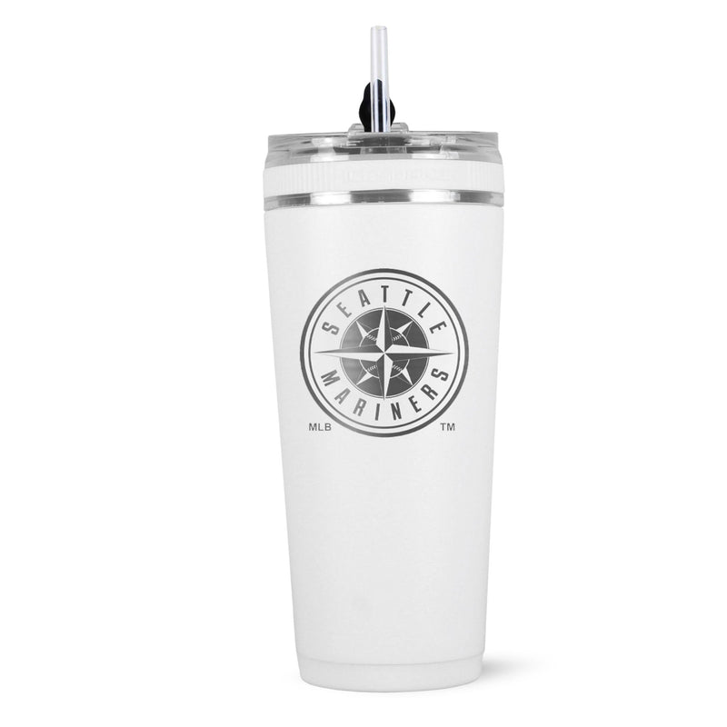 Load image into Gallery viewer, Ice Shaker - Officially Licensed Seattle Mariners 26oz Flex Bottle
