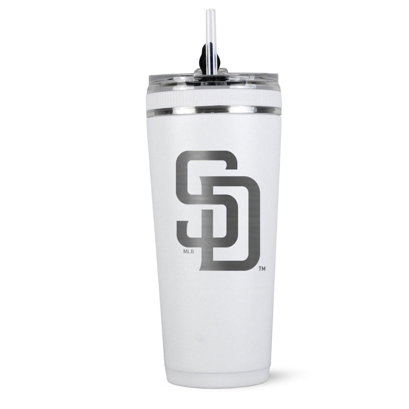 Load image into Gallery viewer, Ice Shaker - Officially Licensed San Diego Padres 26oz Flex Bottle
