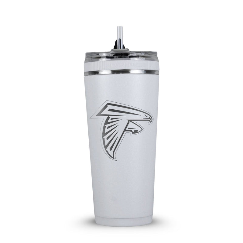 Load image into Gallery viewer, Ice Shaker - Officially Licensed Atlanta Falcons 26oz Flex Bottle
