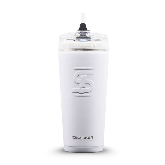 Ice Shaker - Officially Licensed Carolina Panthers 26oz Flex Bottle