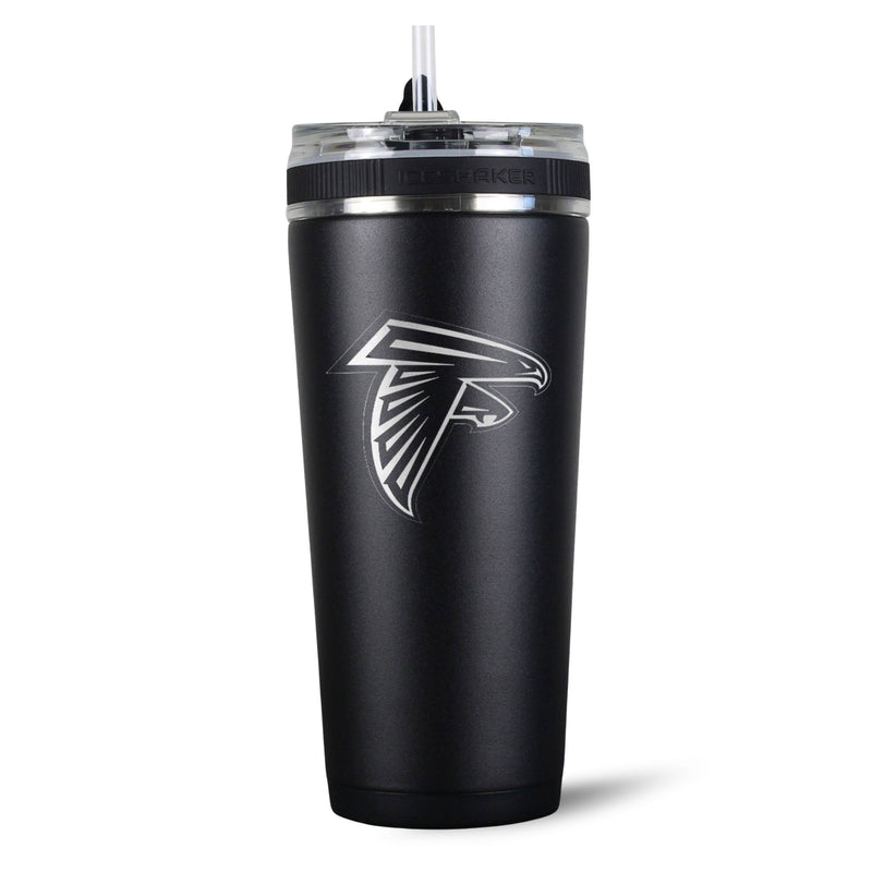 Load image into Gallery viewer, Ice Shaker - Officially Licensed Atlanta Falcons 26oz Flex Bottle
