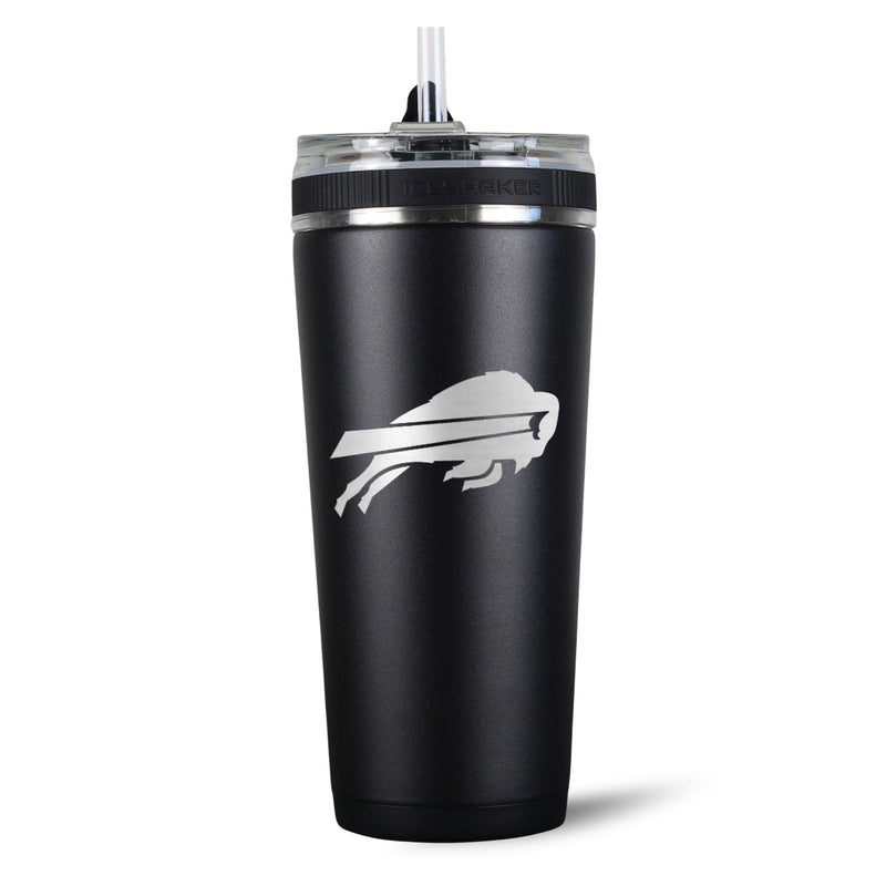 Load image into Gallery viewer, Ice Shaker - Officially Licensed Buffalo Bills 26oz Flex Bottle
