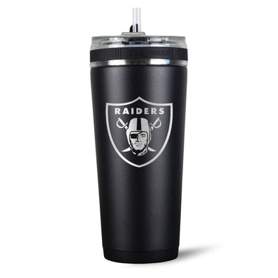 Ice Shaker - Officially Licensed Las Vegas Raiders 26oz Flex Bottle