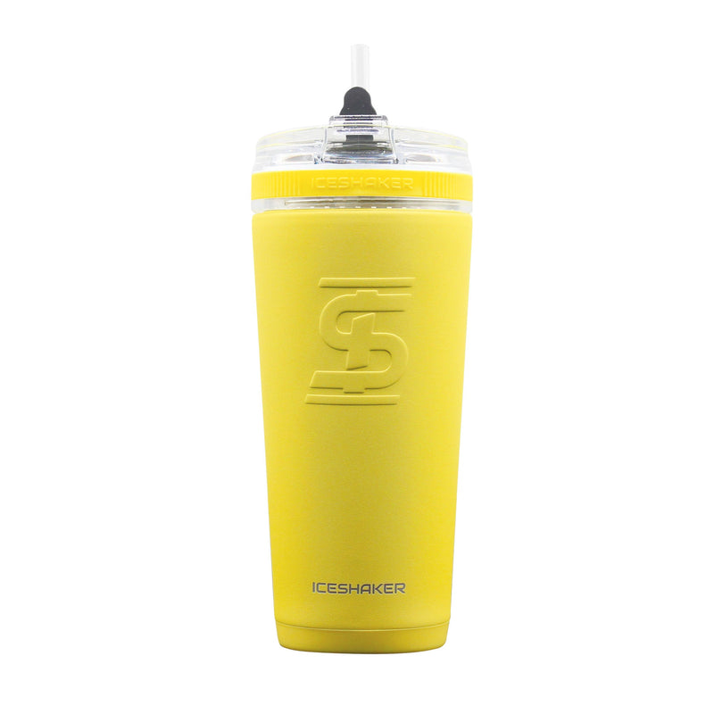 Load image into Gallery viewer, Ice Shaker - Officially Licensed Pittsburgh Pirates 26oz Flex Bottle - Yellow
