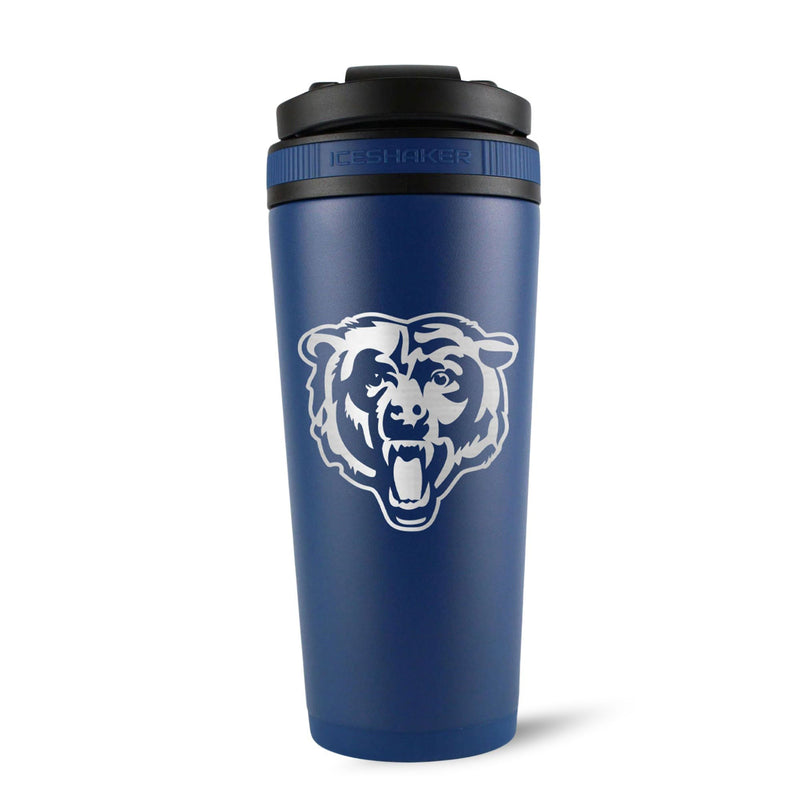 Load image into Gallery viewer, Ice Shaker - Officially Licensed Chicago Bears 26oz Ice Shaker
