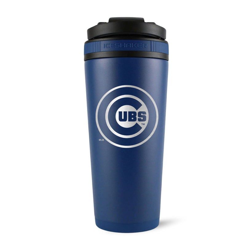 Load image into Gallery viewer, Ice Shaker - Officially Licensed Chicago Cubs 26oz Ice Shaker
