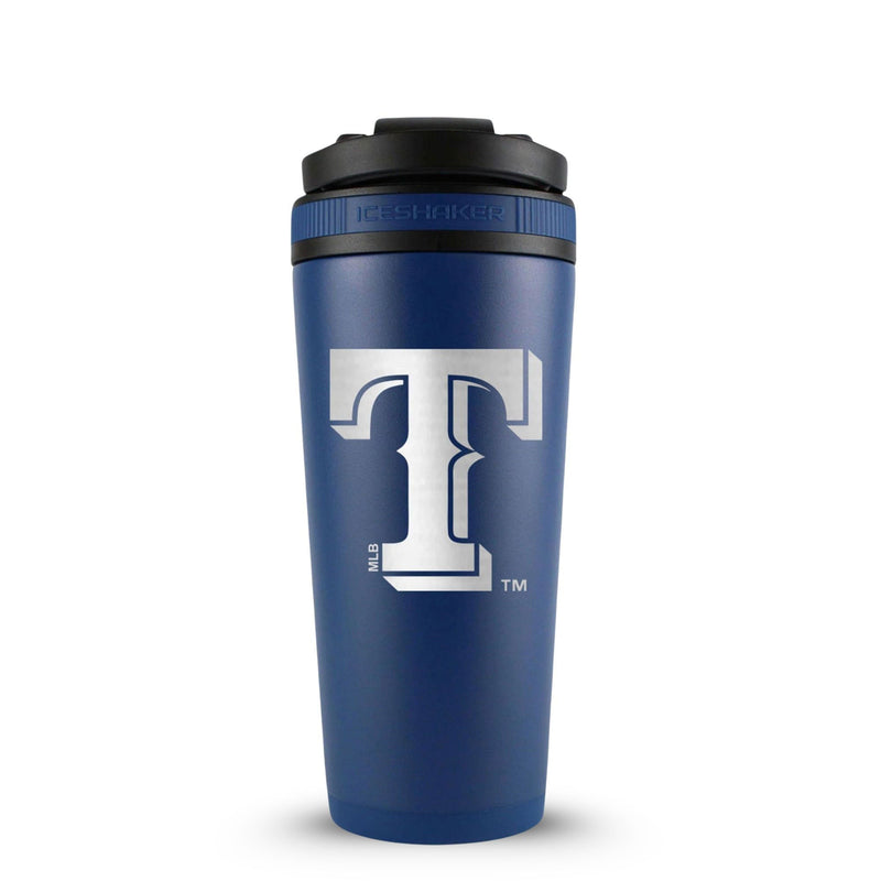 Load image into Gallery viewer, Ice Shaker - Officially Licensed Texas Rangers 26oz Ice Shaker
