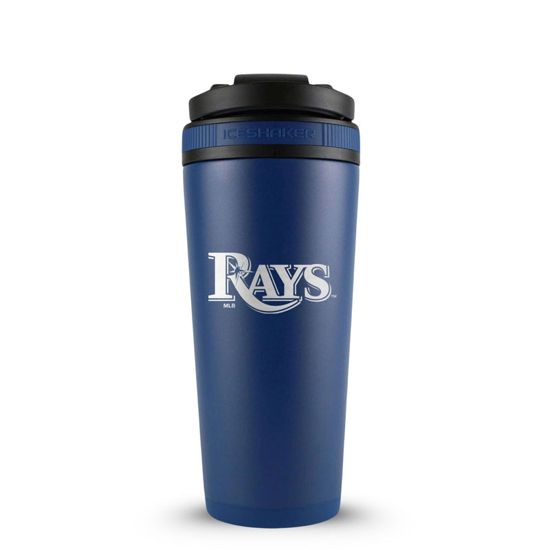 Load image into Gallery viewer, Ice Shaker - Officially Licensed Tampa Bay Rays 26oz Ice Shaker
