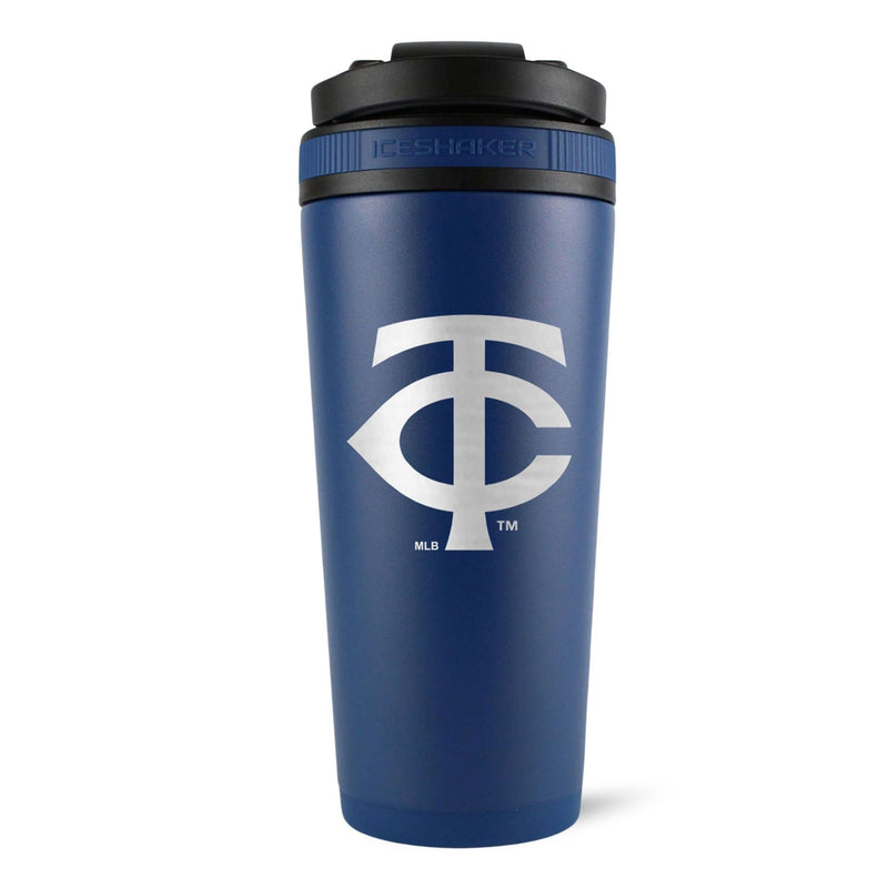 Load image into Gallery viewer, Ice Shaker - Officially Licensed Minnesota Twins 26oz Ice Shaker
