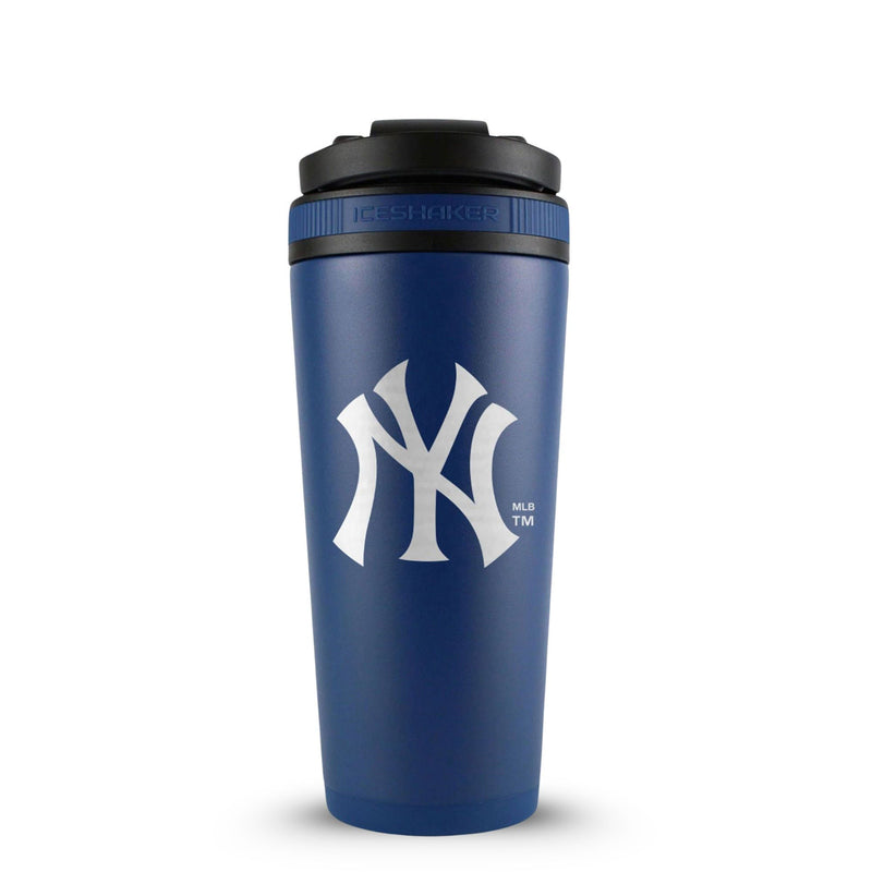 Load image into Gallery viewer, Ice Shaker - Officially Licensed New York Yankees 26oz Ice Shaker - Navy

