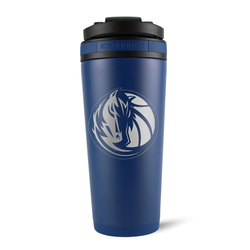 Load image into Gallery viewer, Ice Shaker - Officially Licensed Dallas Mavericks 26oz Ice Shaker - Navy
