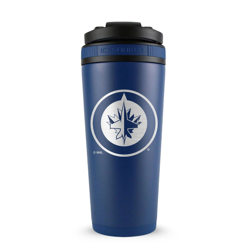 Load image into Gallery viewer, Ice Shaker - Officially Licensed Winnipeg Jets 26oz Ice Shaker
