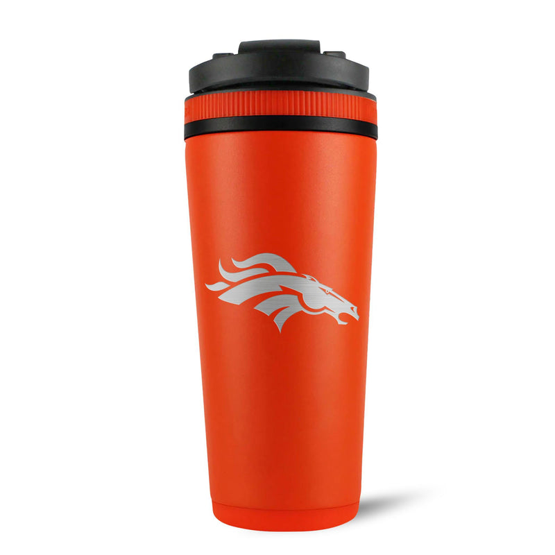 Load image into Gallery viewer, Ice Shaker - Officially Licensed Denver Broncos 26oz Ice Shaker
