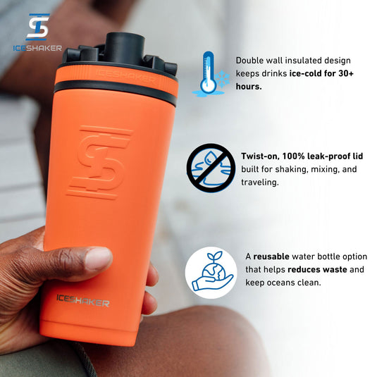 Ice Shaker - Officially Licensed Detroit Tigers 26oz Ice Shaker