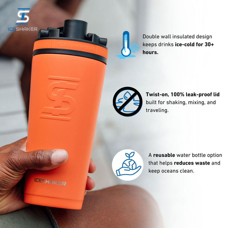 Load image into Gallery viewer, Ice Shaker - Officially Licensed New York Mets 26oz Ice Shaker
