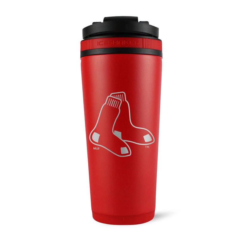 Load image into Gallery viewer, Ice Shaker - Officially Licensed Boston Red Sox 26oz Ice Shaker
