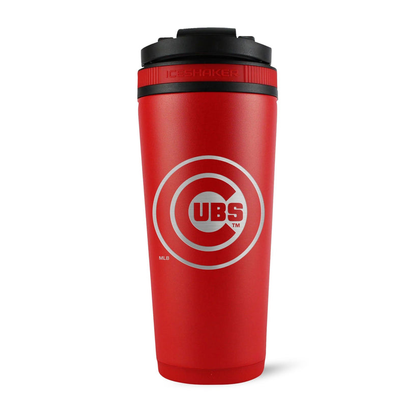Load image into Gallery viewer, Ice Shaker - Officially Licensed Chicago Cubs 26oz Ice Shaker
