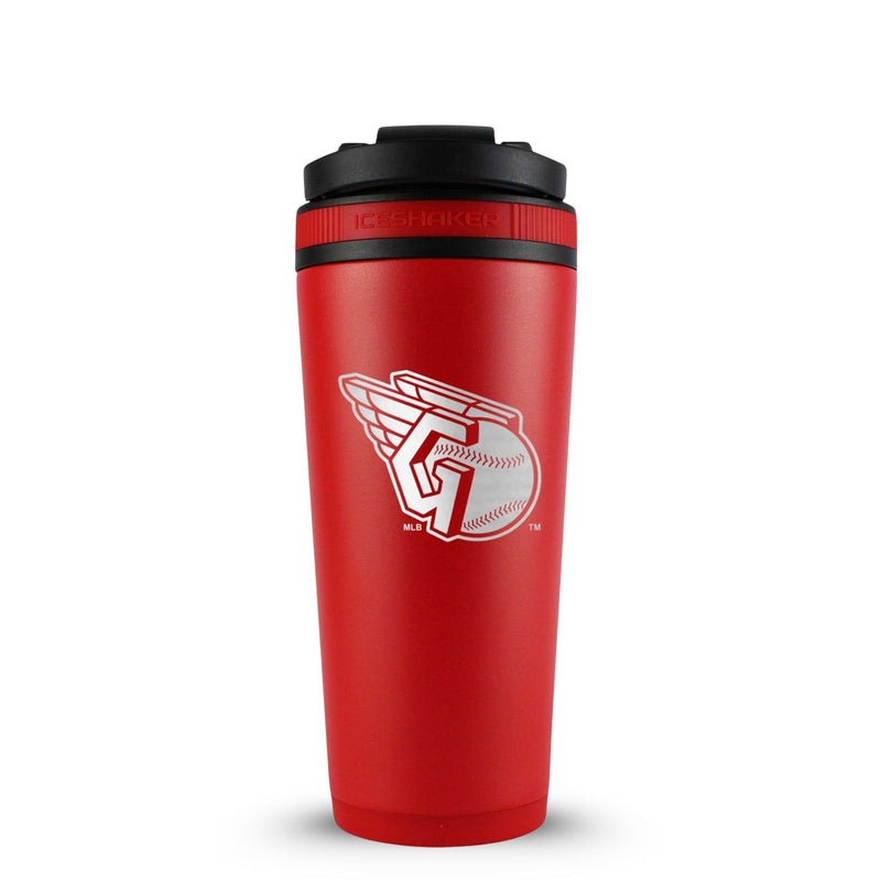 Load image into Gallery viewer, Ice Shaker - Officially Licensed Cleveland Guardians 26oz Ice Shaker

