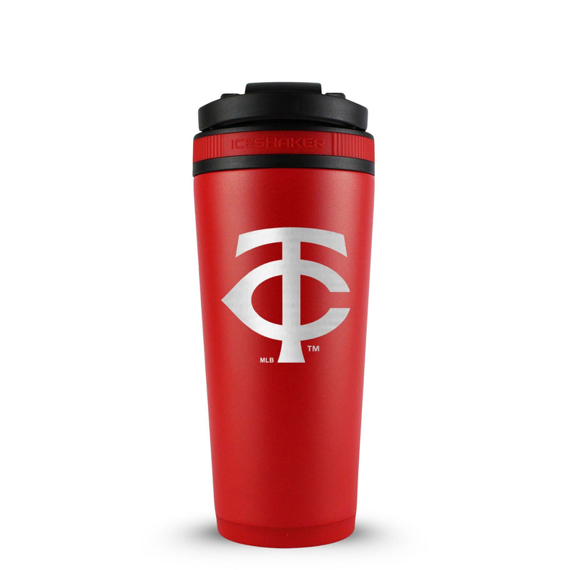 Load image into Gallery viewer, Ice Shaker - Officially Licensed Minnesota Twins 26oz Ice Shaker
