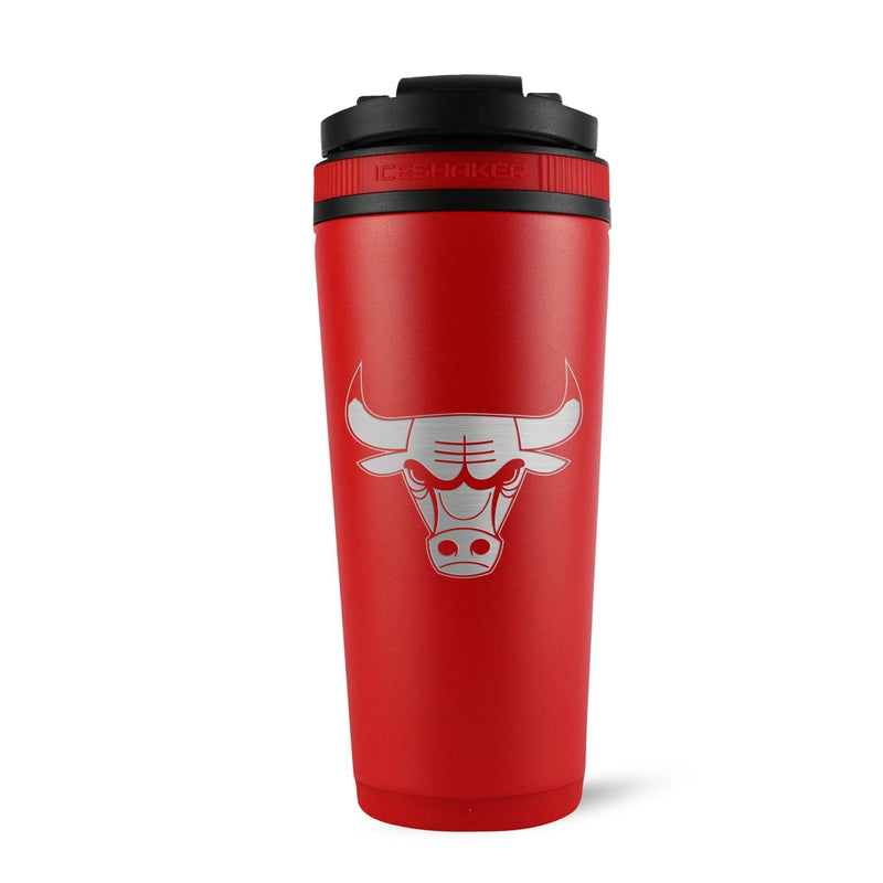 Load image into Gallery viewer, Ice Shaker - Officially Licensed Chicago Bulls 26oz Ice Shaker - Red
