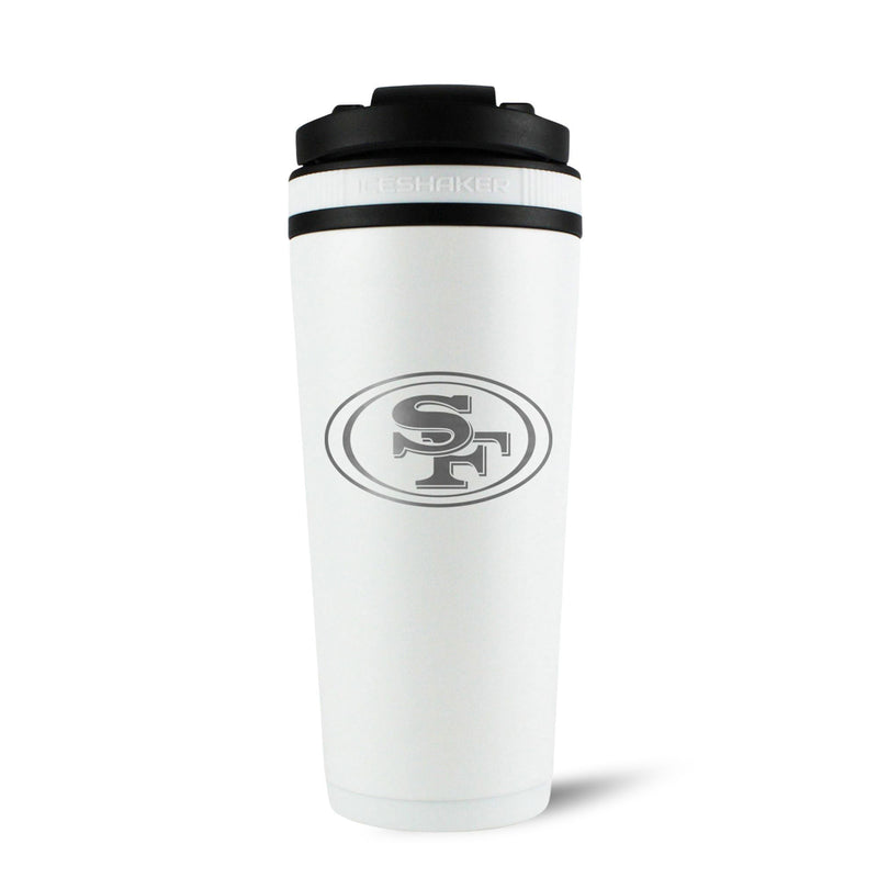Load image into Gallery viewer, Ice Shaker - Officially Licensed San Francisco 49ers 26oz Ice Shaker
