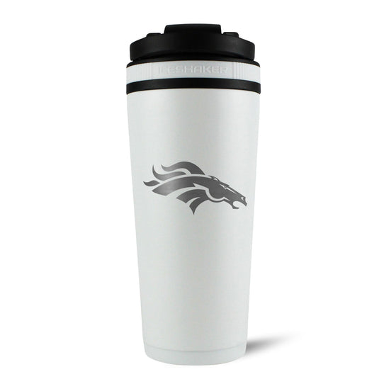 Ice Shaker - Officially Licensed Denver Broncos 26oz Ice Shaker