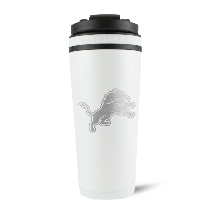 Load image into Gallery viewer, Ice Shaker - Officially Licensed Detroit Lions 26oz Ice Shaker
