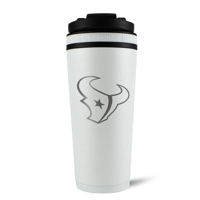 Load image into Gallery viewer, Ice Shaker - Officially Licensed Houston Texans 26oz Ice Shaker
